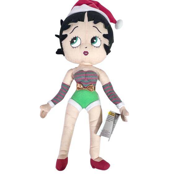 Vintage Betty Boop Plush Dolls Lot Of 10 Christmas Cowgirl Red Pink Dress Groovy - Picture 4 of 16